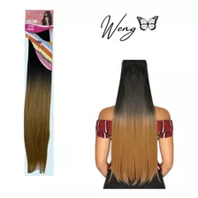 Aplique Mágico Cabelo Tiara Fio Invisível Cores Liso 