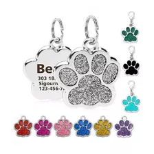 Placa De Identificacion Personalizada Para Perros Y Gatos