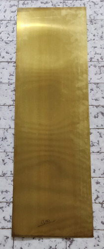 Laminas Bronce Latón 0,50mm 31cm X 1mtr Joyería Orfebrería
