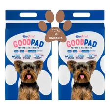 02 Tapete Higiênico Good Pad Cães 60x60cm Com 30 Un Petlike