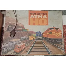 Trem Eletrico Completo Atma Ho Anos 70, Em Perfeito Estado