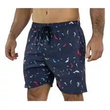 Shorts Mauricinho Masculino Plus Size Tactel Praia Piscina