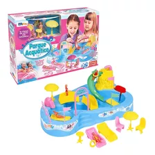 Brinquedo Infantil Parque Aquático Com Acessórios Homeplay