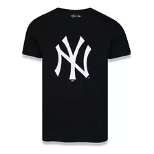 Camiseta New Era Ny Yankees Basica Preto - Original + Nfe