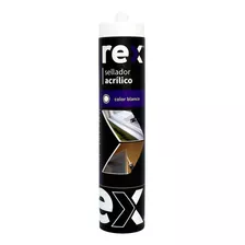 Sellante Acrilico Blanco Rex 300 Ml Sellador