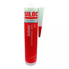 Sellador Silicona 100% Siloc Rojo Alta Temperatura X 280g