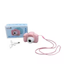 Câmera Infantil Digital Fotográfica Filmadora Filma Rosa