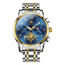 Reloj Olevs 2903, De Acero Inoxidable Y Cuarzo, Para Hombre