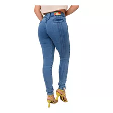 Bombacha Farroupilha Calça Jeans Feminino Com Lycra