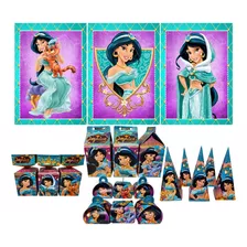 Kit Só Um Bolinho M Jasmine 43 Item Lembrancinha Jasmine