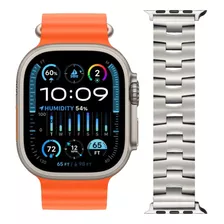 Smart Watch Gs Ultra 2 Rom 4gb Y Correa De Titanio Eslabones