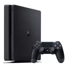 Sony Playstation 4 Slim 1tb Mega Pack: Grand Theft Auto V Premium Edition/god Of War/death Stranding Cor Preto-azeviche