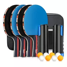 Ping Pong Paddles Set, 4 Table Tennis Paddles,8 Balls ,retra