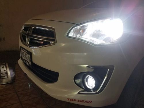 Faros De Niebla Led Jeep Mitsubishi Mirage 2015 Al 2019 Foto 3