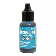 Guardabosques Aguamarina Tim Holtz Tinta De Alcohol 5oz