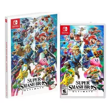 Super Smash Bros. Nintendo Switch Físico Game + Livro Ingles