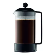 Cafetera Bodum, Con Tapa, Capacidad De 1 Litro, Negro