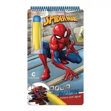 Aquabook Homem Aranha Disney Pinta Com Água Livro Capa Dura