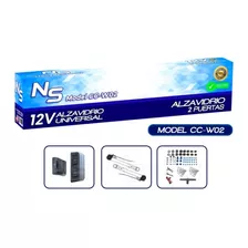 Kit Alzavidrios Eléctrico Ns 2 Puertas Universal Calidad