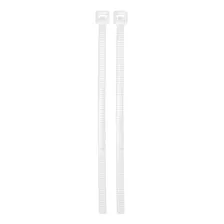 Amarres Plásticos Abrazaderas 40 Cm 50lb Blanco