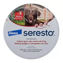 Coleira Elanco Seresto Tamanho G Acima De 8kg