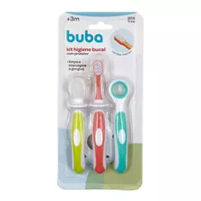 Kit Higiene Bucal Infantil Escova De Dentes Bebe Bucal