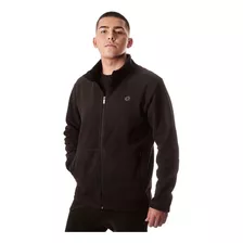 Poleron Polar Deportivo Lotto Cervino Zp Negro - Hombre