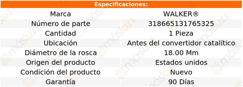 Sensor Ox O2 Antes Cc Range Rover Sport V8 5.0l 20 Walker Foto 6