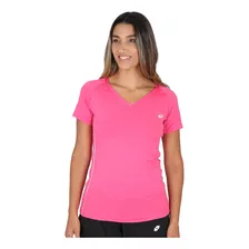 Remera Pádel Lotto Superrapida Mujer En Rosa | Dexter