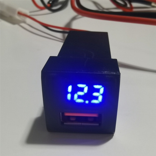 Usb Charger Socket For With Led Digital Display 2024 Foto 9
