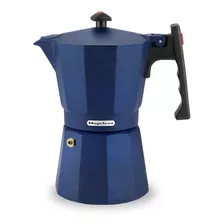 Cafetera Magefesa Colombia 6 Tazas Manual Azul Italiana