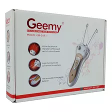 Depiladora Geemy Recargable Hair Remover Gm-2891