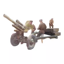 Diorama Militar Cañón Soviético Urss M-30 Ww2 Esc. 1:72