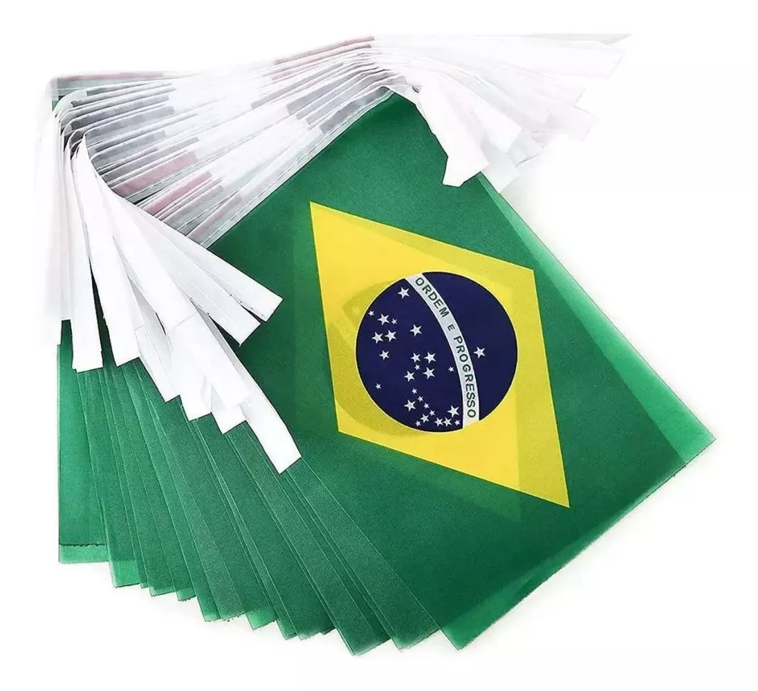 Bandeirola Bandeiras Brasil Copa Do Mundo 27m