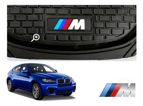 Tapetes 3d Logo Bmw + Cubre Volante X6 2008 A 2012 2013 2014 Foto 7