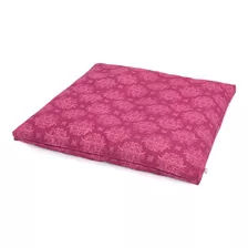 Zabuton Almofada Plana Zafu Estampada 100% Algodão 80x80cm