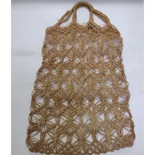 Bolsa Sacola De Praia Macrame Copala Natal R N.