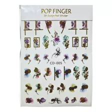 Sticker Cd-005 Pop Finger