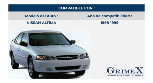 Espejo Nissan Altima 1998-98-1999-99 Ore Foto 3