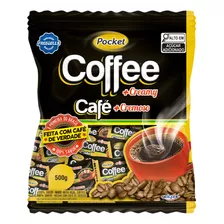 Bala De Café Pocket Cremosa Coffee 500g - Freegells Riclan