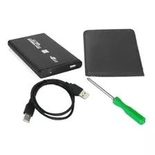 Cofre Case Para Disco Duro Sata 2.5 Usb 2.0 Hdd Notebook