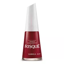 Esmalte Cremoso Risqué Gabriela Color 8ml 1 Unidade