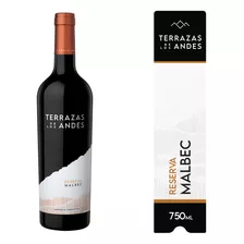 Terrazas De Los Andes Reserva Tinto Malbec Botella 750ml