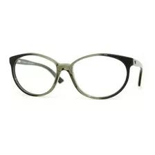 Lente Óptico Emporio Armani Ea9786 Cat Eye Gris Negro Degrad