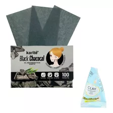 Papel Quita Grasa Facial X 100 Hojas + Mascarilla Clay Ice