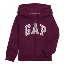 Conjunto De Moletom Gap Infantil Bordo Com Florzinhas