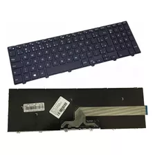 Teclado Dell Inspiron 15-3000 0ttrtv V147225ar Pk1313g2a32 Cor Preto