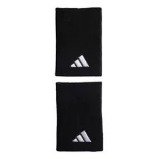 Munhequeira Treino Tennis Macia adidas Wb Grande Elástica Cor Preto Tamanho Único