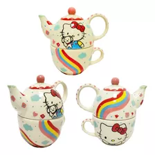 Tetera Y Taza Hello Kitty El Regalo Perfecto