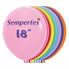 Globos Sempertex #18 Fashion / Pastel C/25 -elige Color-